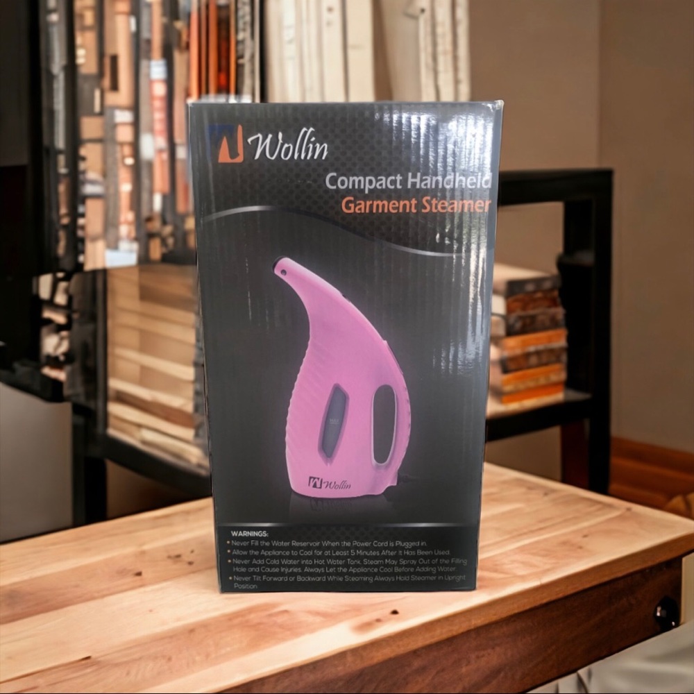 🆕 NWT - Wollin Compact Handheld Garment Steamer